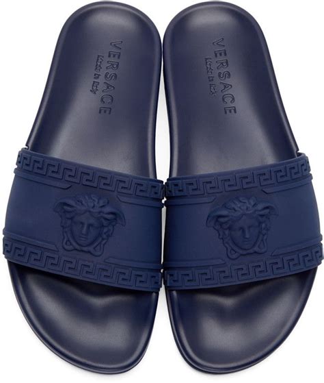 versace rubber slides|Versace slides online.